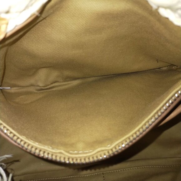 Authentic Prada Hand Bag Brown Raffia mn715-112925 - Picture 13 of 16